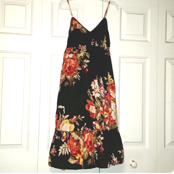 Floral Spaghetti Strap Midi Dress - Picture 3 of 5